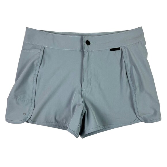 Wrangler Shorts  Women's 10 All Terrain Gear Outdoor Blue Hiking Trail Run Short - Picture 3 of 13